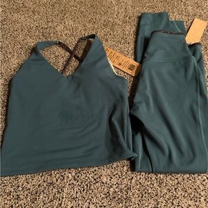 Teal Women's Activewear Set